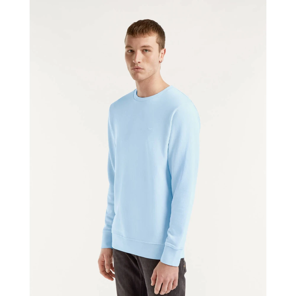Denham The Jeanmaker Schaar Sweater Blue Heren