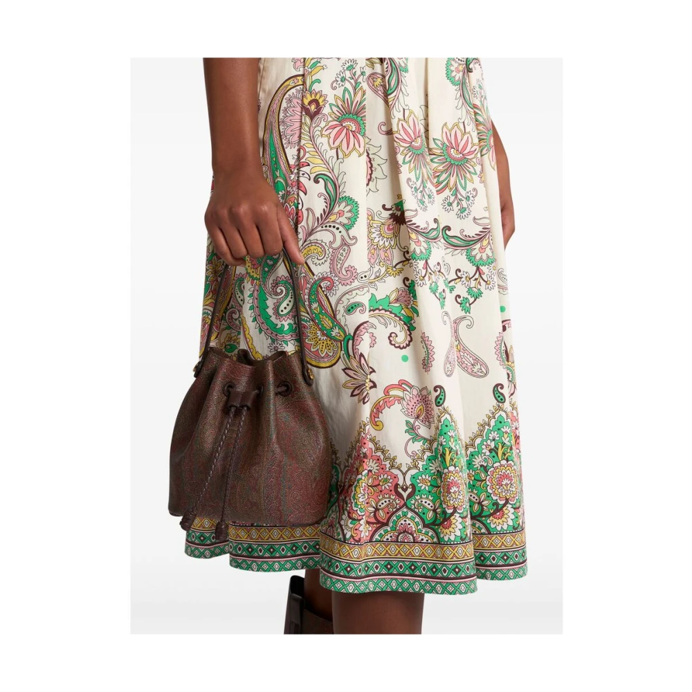 ETRO Bruine Trekkoordtas met Handvat Brown Dames