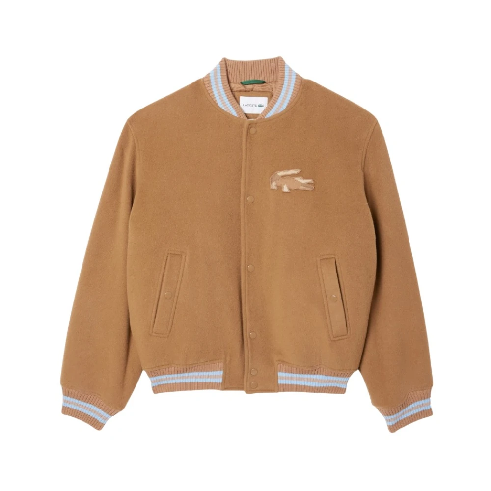 Lacoste Krokodil Badge Wol Teddy Jack Brown Heren