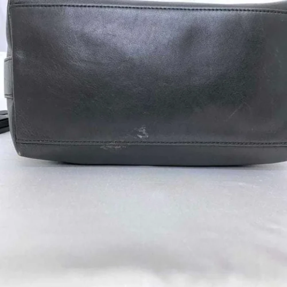 Coach Pre-owned Leather shoulder-bags Black Dames