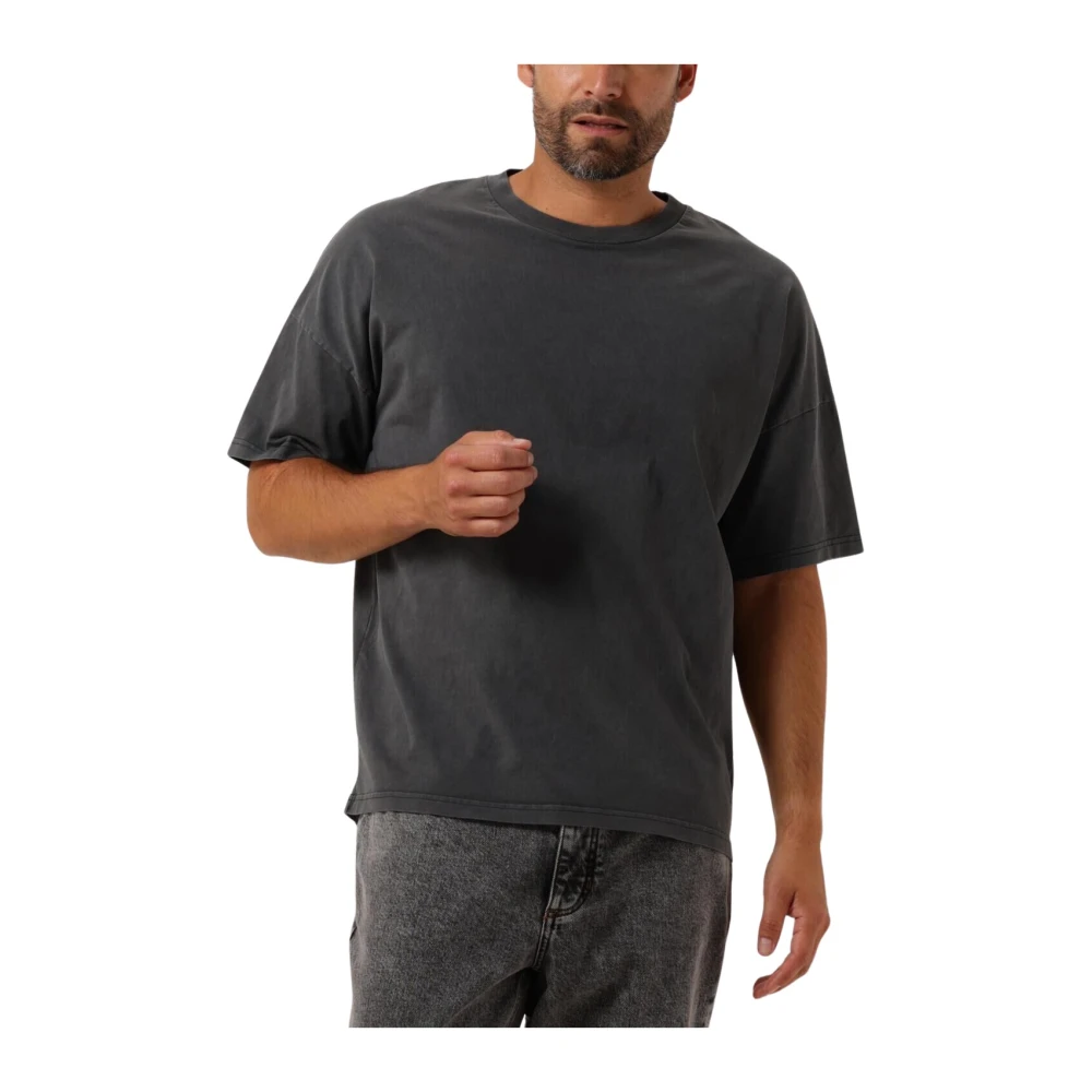 American vintage Heren Polo T-shirts Fizvalley Gray Heren