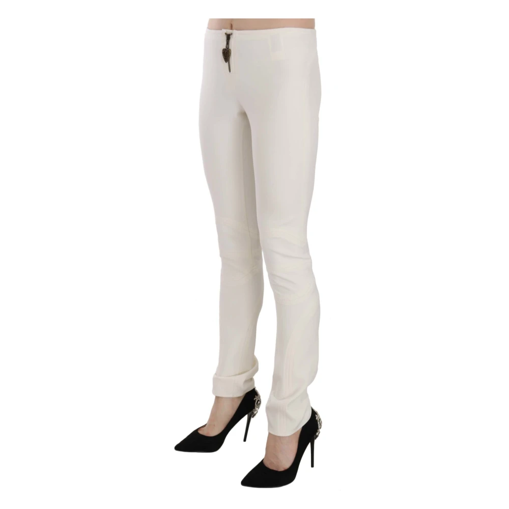 Just Cavalli Elegante Skinny Jurk Broek White Dames