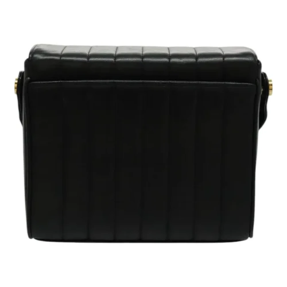 Chanel Vintage Pre-owned Leather chanel-bags Black Dames