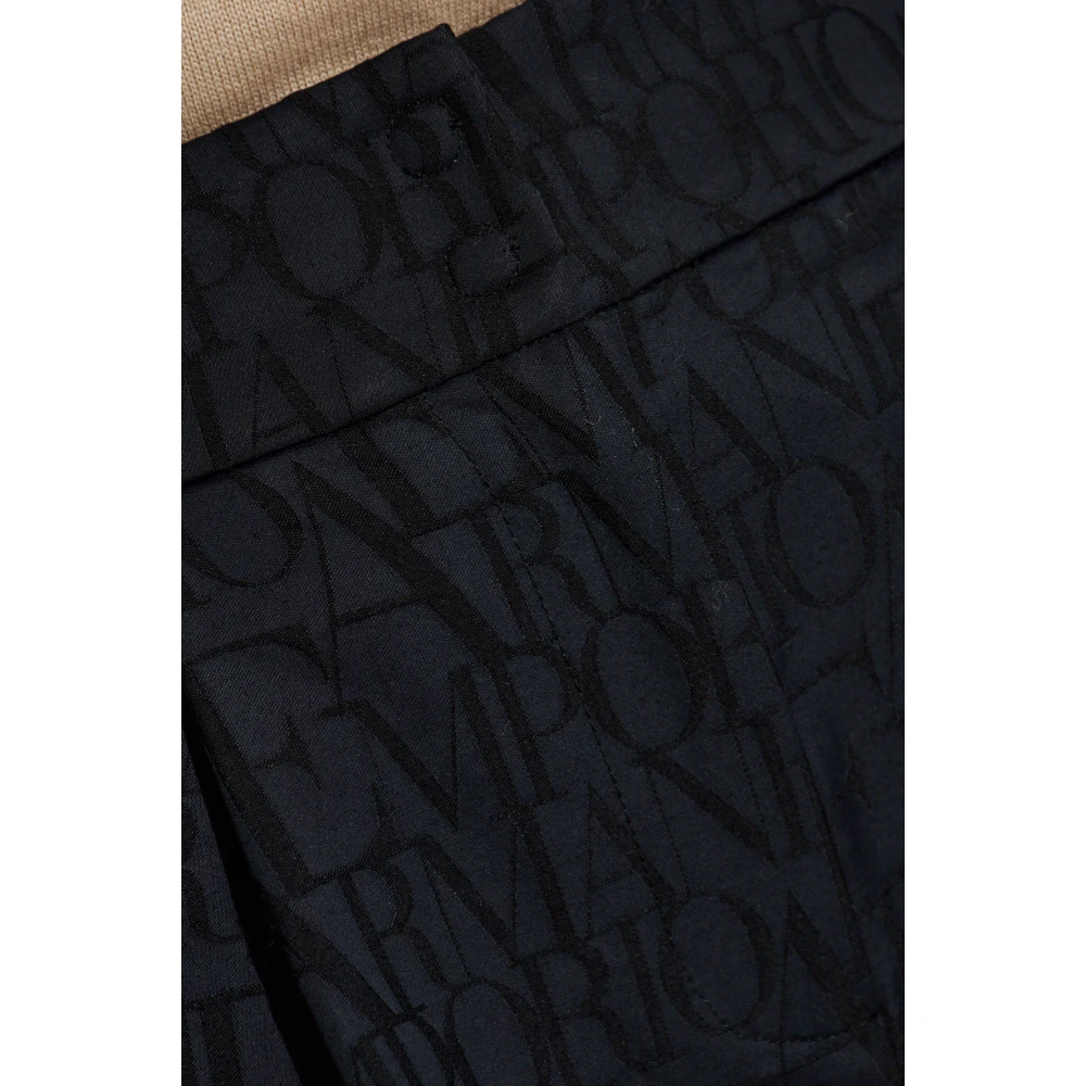 Emporio Armani Monogram Broek Blue Dames