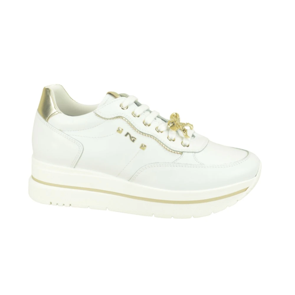 Nerogiardini Runner Garden Style Schoenen Dames Schoenen Wit