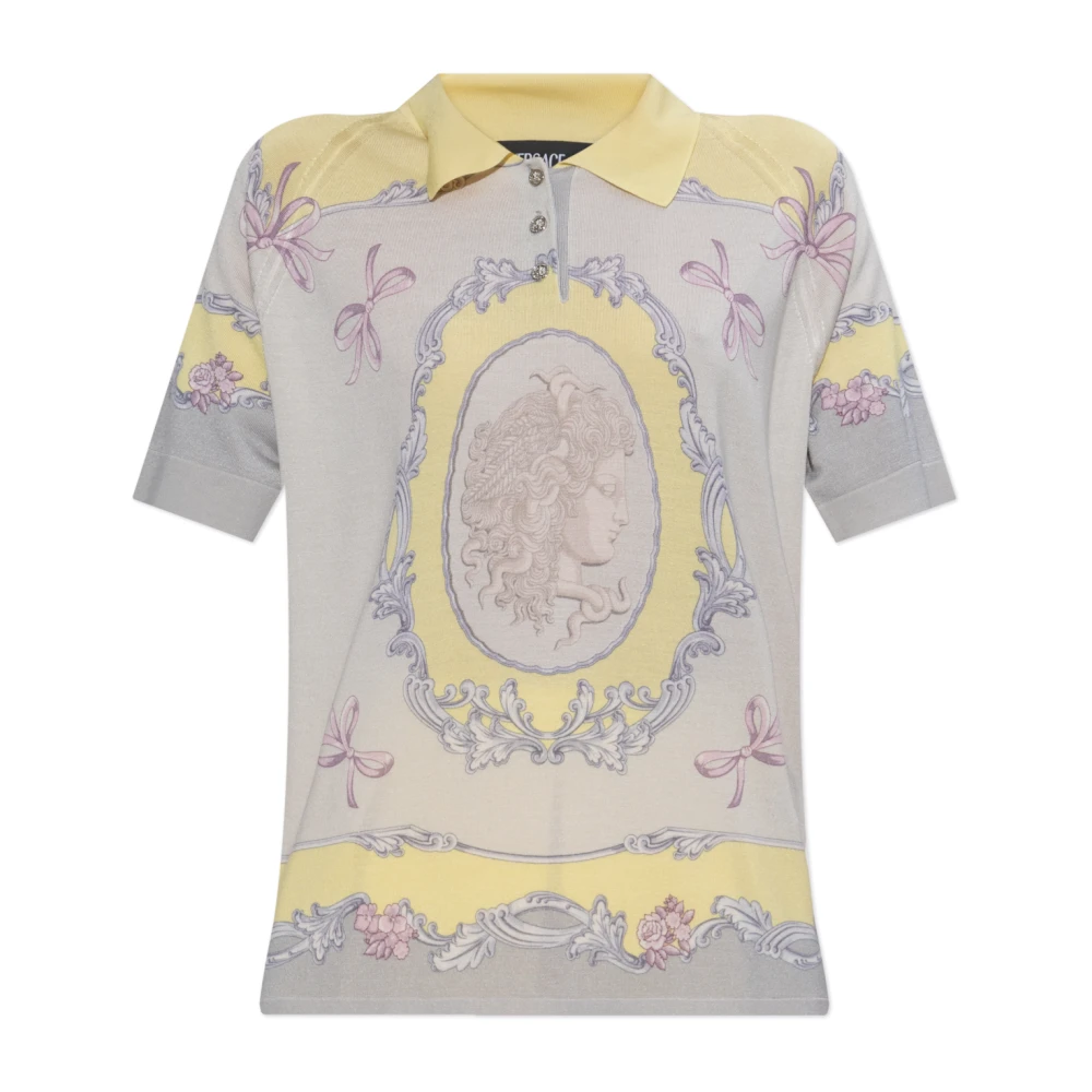 Tops > Polo Shirts - - Versace - Modalova