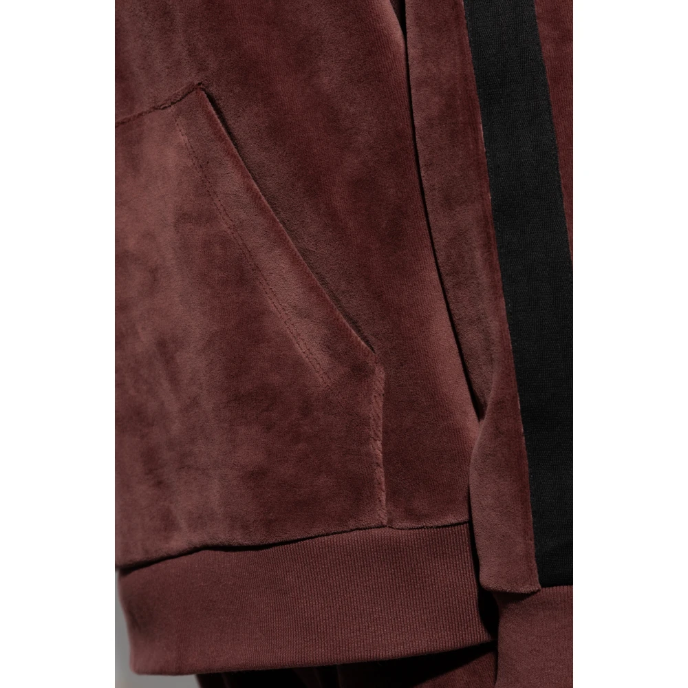 AllSaints Draven Hoodie Red Heren