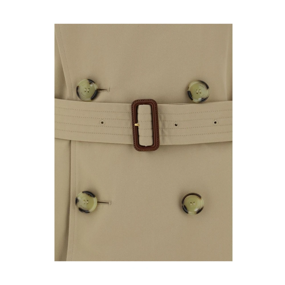 Burberry Klassieke Katoenen Trenchcoat Beige Heren
