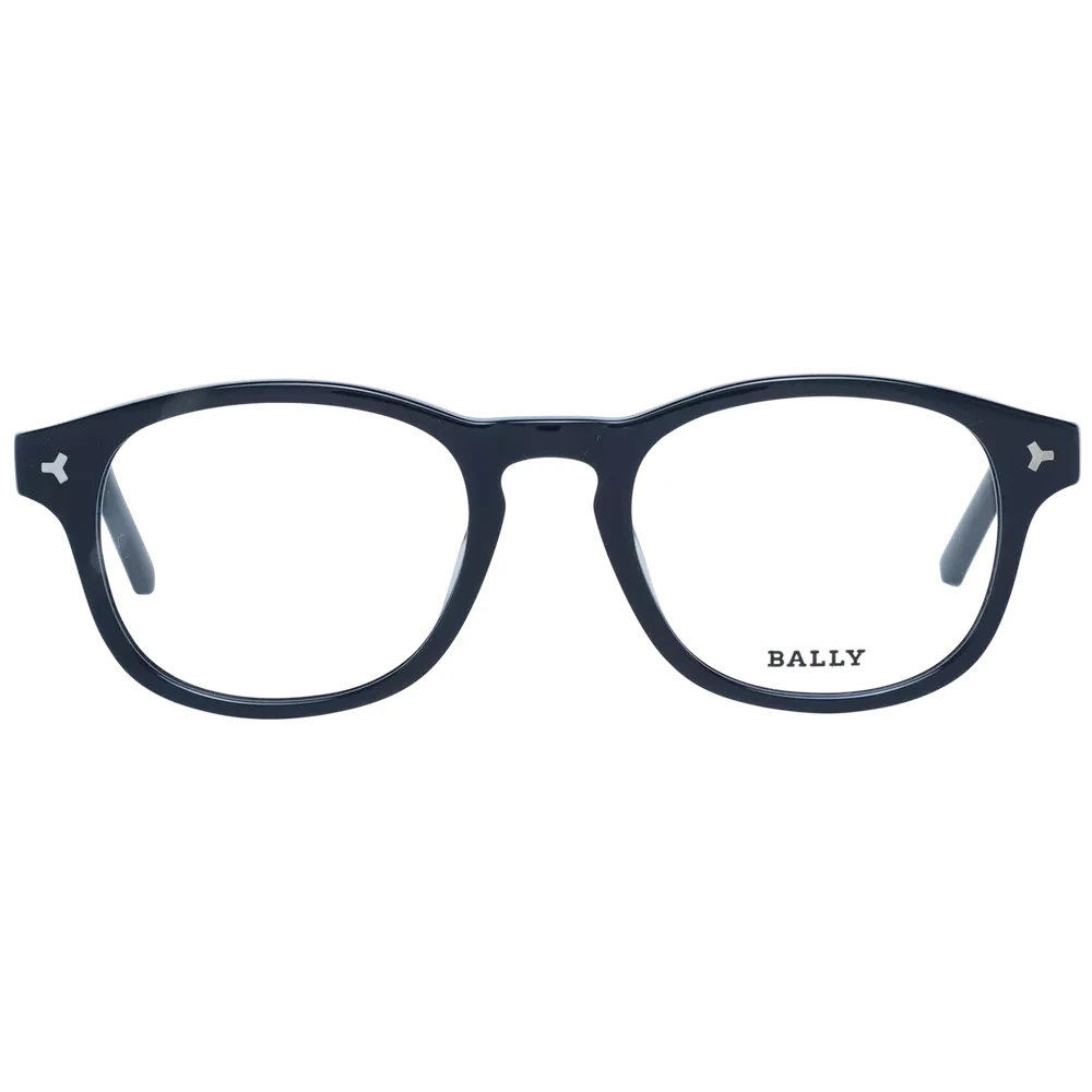 Bally Vierkant Optisch Montuur Blue Heren