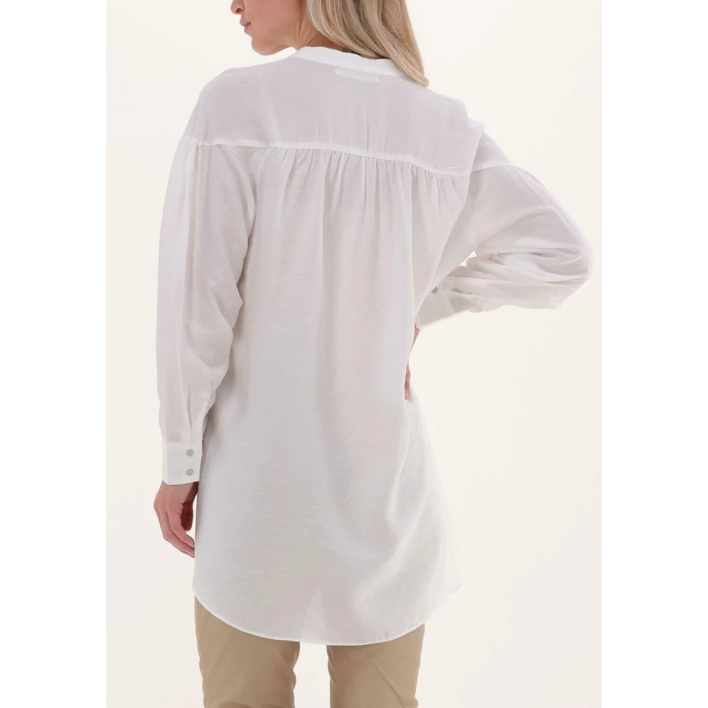 Co'Couture Callum Cut Shirt Blouse White Dames