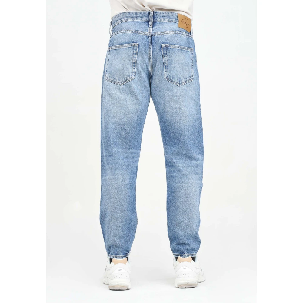 Calvin Klein Jeans Vintage versleten denim jeans Blue Heren