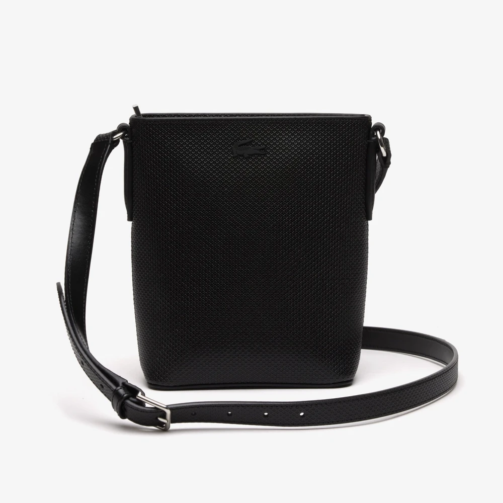 Lacoste Unisex Nero Borse, Taglia Unica, New,