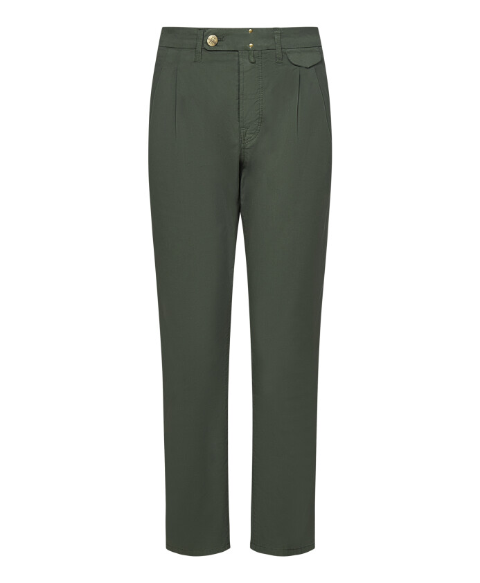 green-tapered-leg-trousers-double-pleats