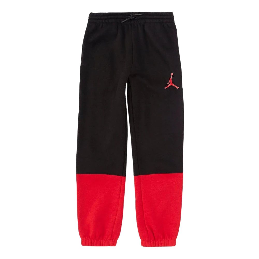 Black and deals red jordan pants