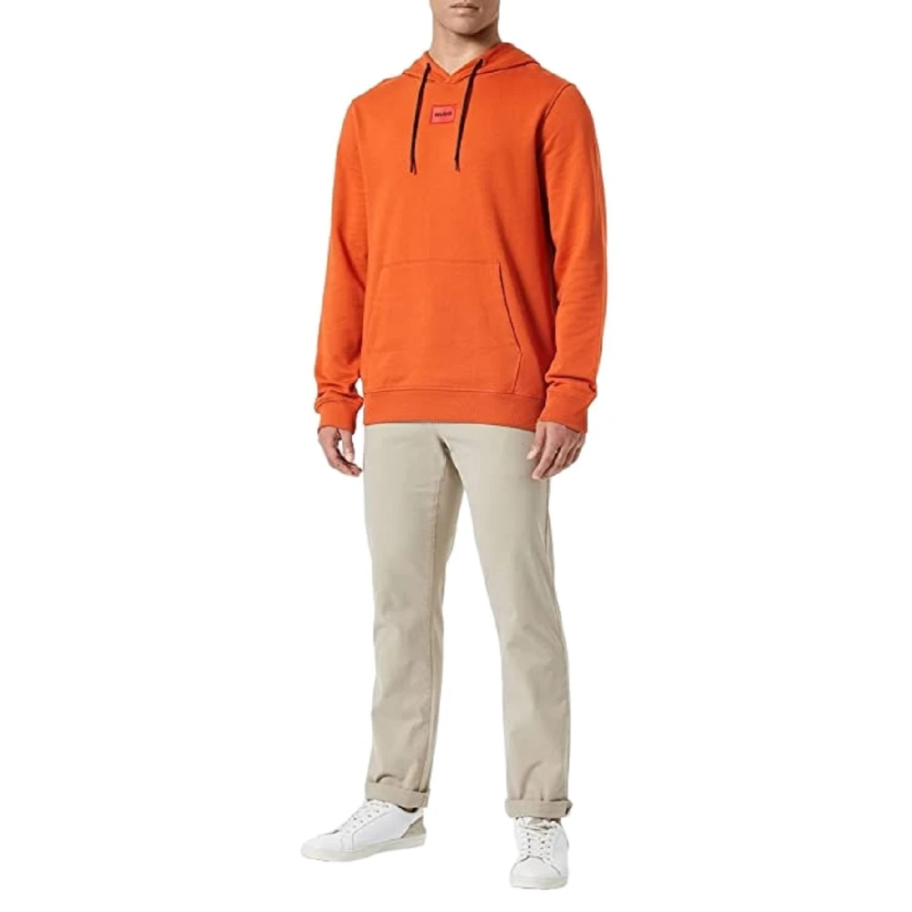 Hugo Boss Hoodie Orange Heren