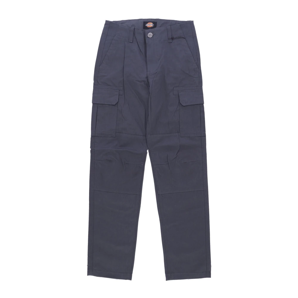 Dickies Men's Gray Straight Trousers, W28, Charcoal Long Trousers