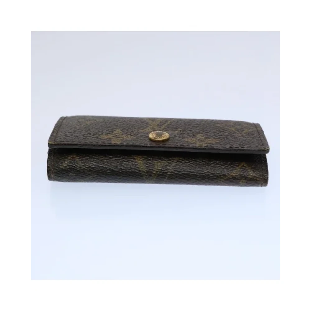 Louis Vuitton Vintage Pre-owned Coated canvas key-holders Brown Dames