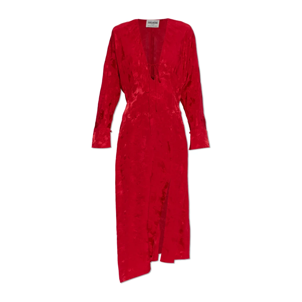 Zadig & Voltaire Donna Love Abito Rouna 100% Seta - Immagine 2