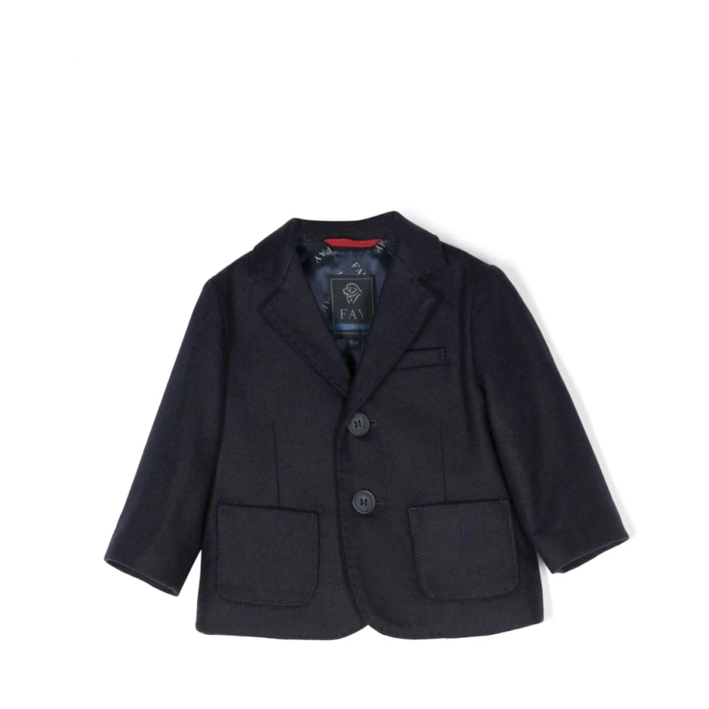 Fay Men's Blue Suit Jacket