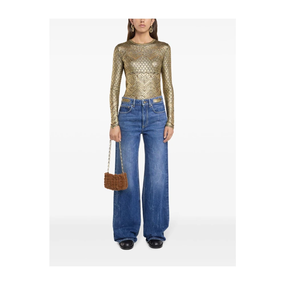 Paco Rabanne Synthetische Clutch Tas Kameel Stijl Brown Dames
