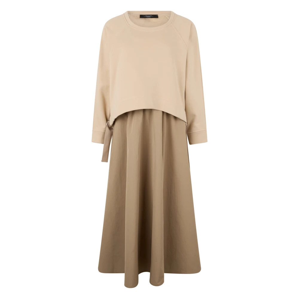 Weekend Max Mara Mujer Beige Vestidos, Talla: S