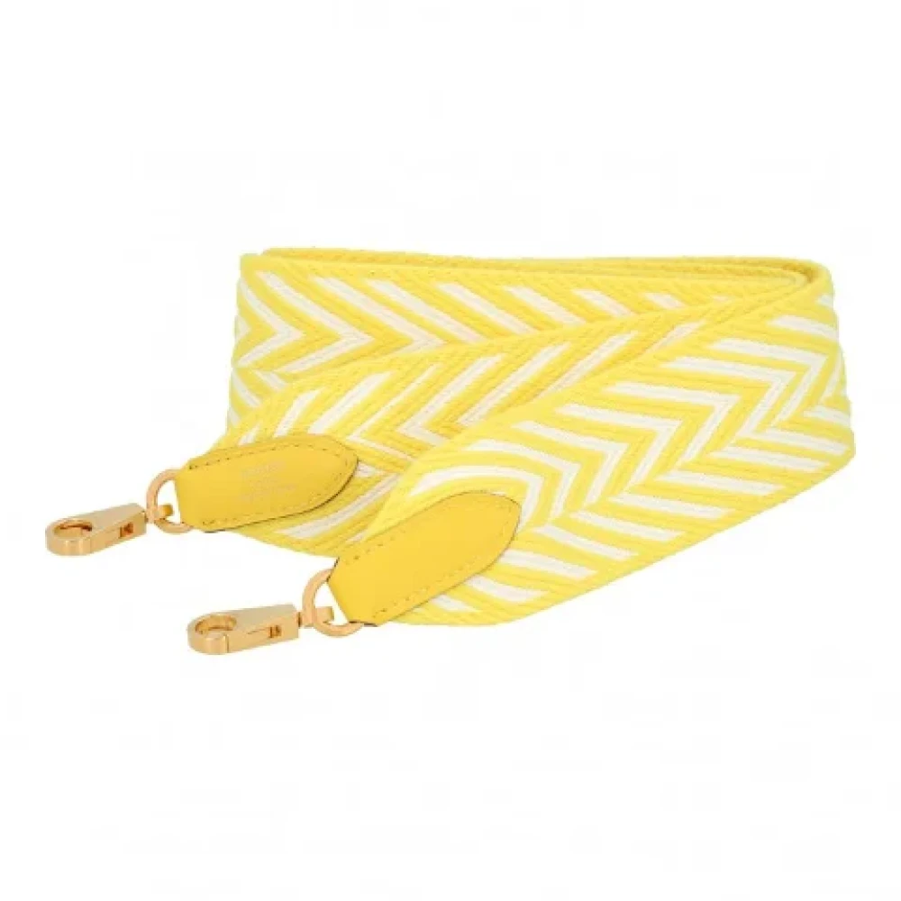 Hermès Vintage Pre-owned Leather home-office Yellow Dames