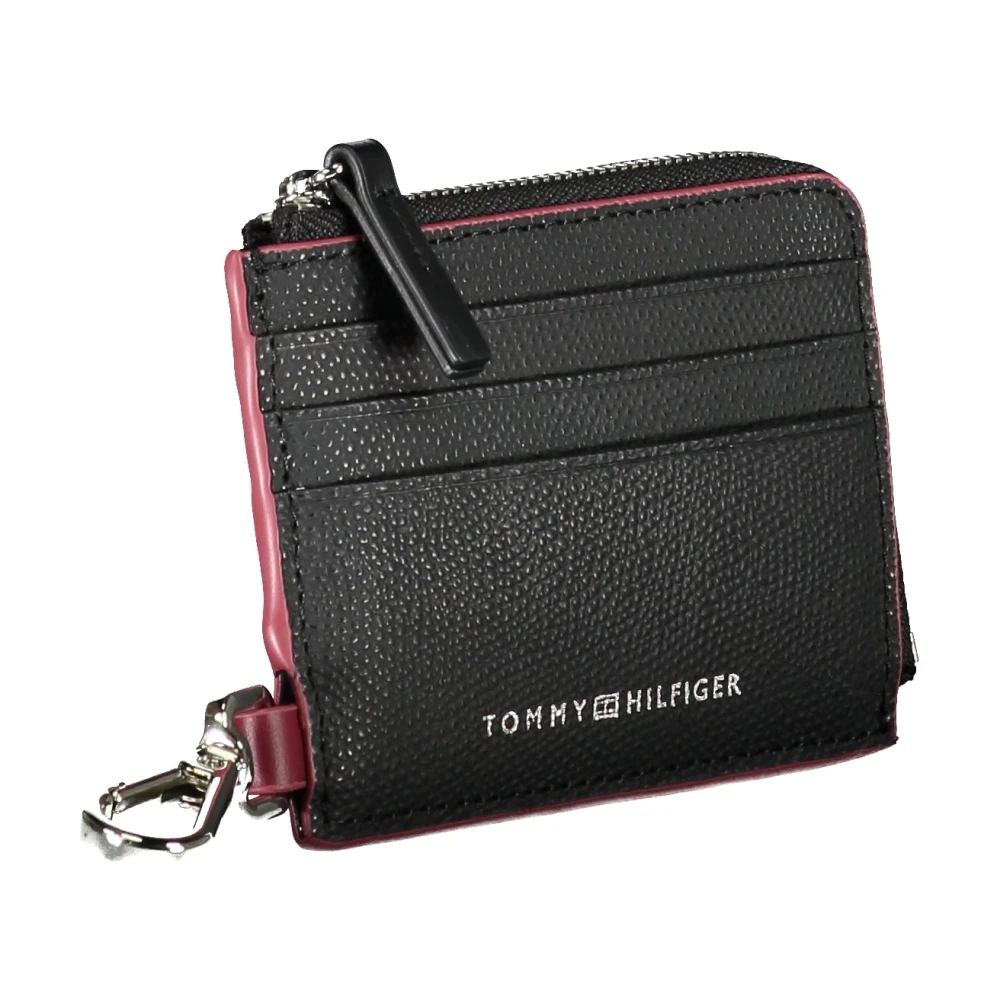 Tommy Hilfiger Heren Portemonnee Zwart met Ritssluiting Black Heren