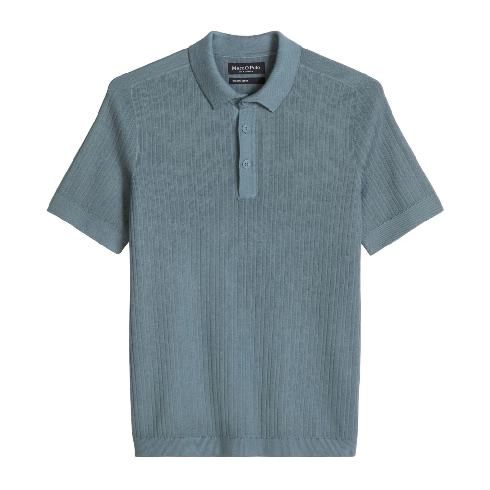 Marc O'polo Uomo Blu - Maglia Polo In Maglia - Tops - Xl