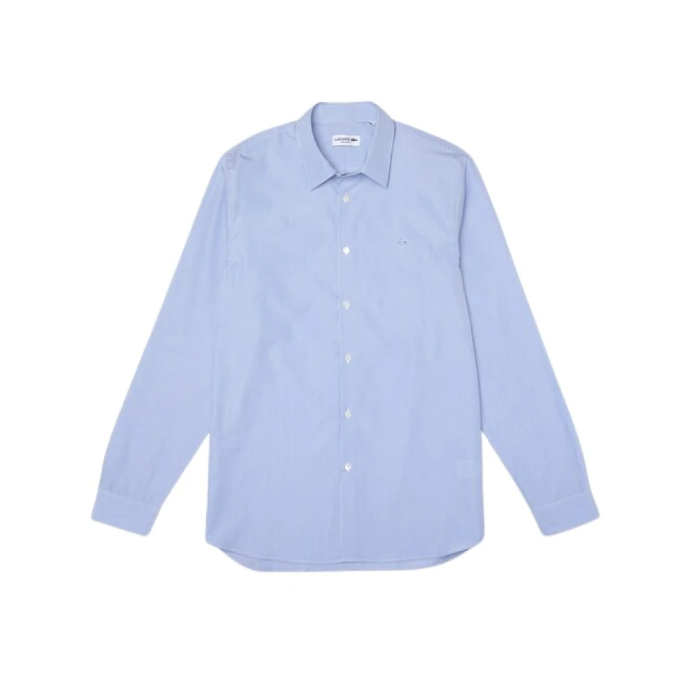 Lacoste Men's Blue Casual Shirts, M, Clear Shirt