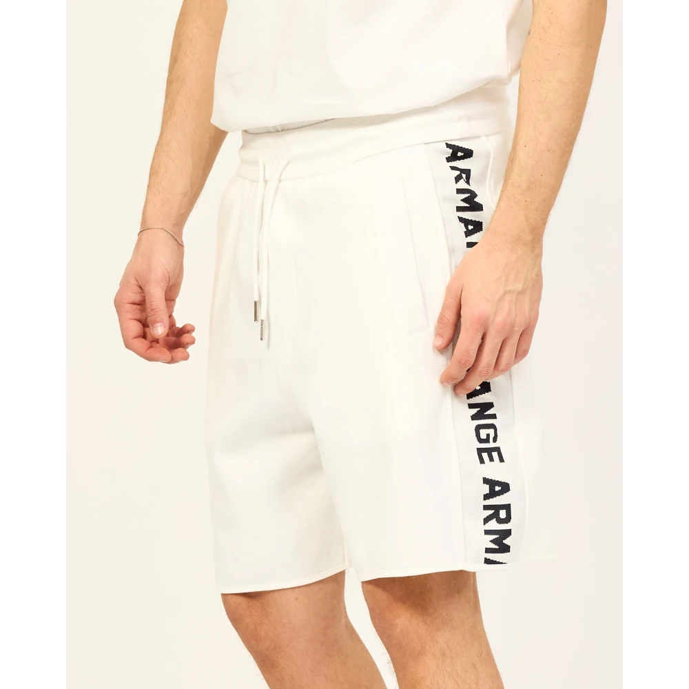 Armani Exchange Shorts White Heren
