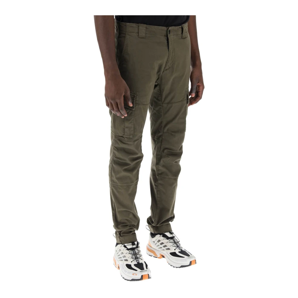 C.P. Company Tapered Trousers Green Heren
