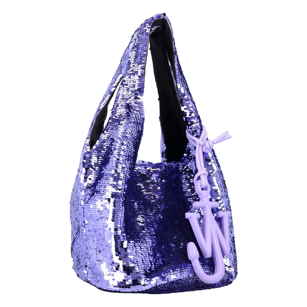 JW Anderson Paillet Shopper Lavendel Handtas Blue Dames