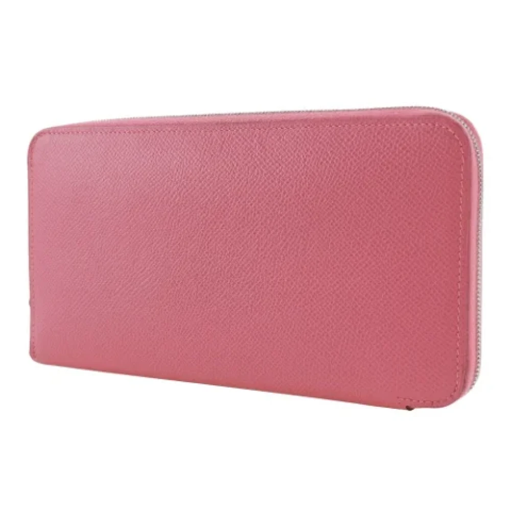 Hermès Vintage Pre-owned Leather wallets Pink Dames