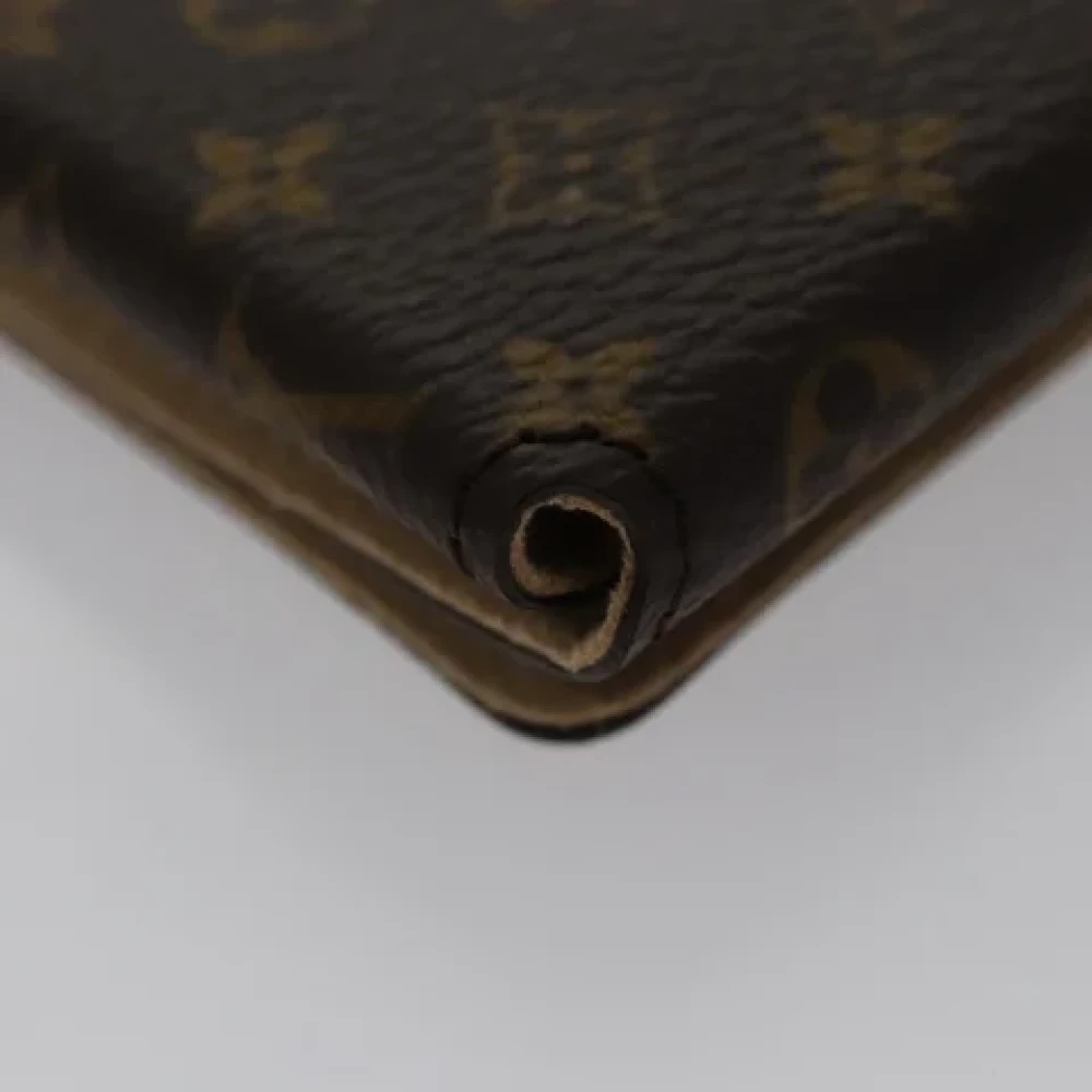 Louis Vuitton Vintage Pre-owned Canvas wallets Brown Unisex