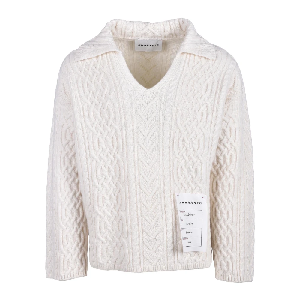 Amaránto Maglia Beige Heren