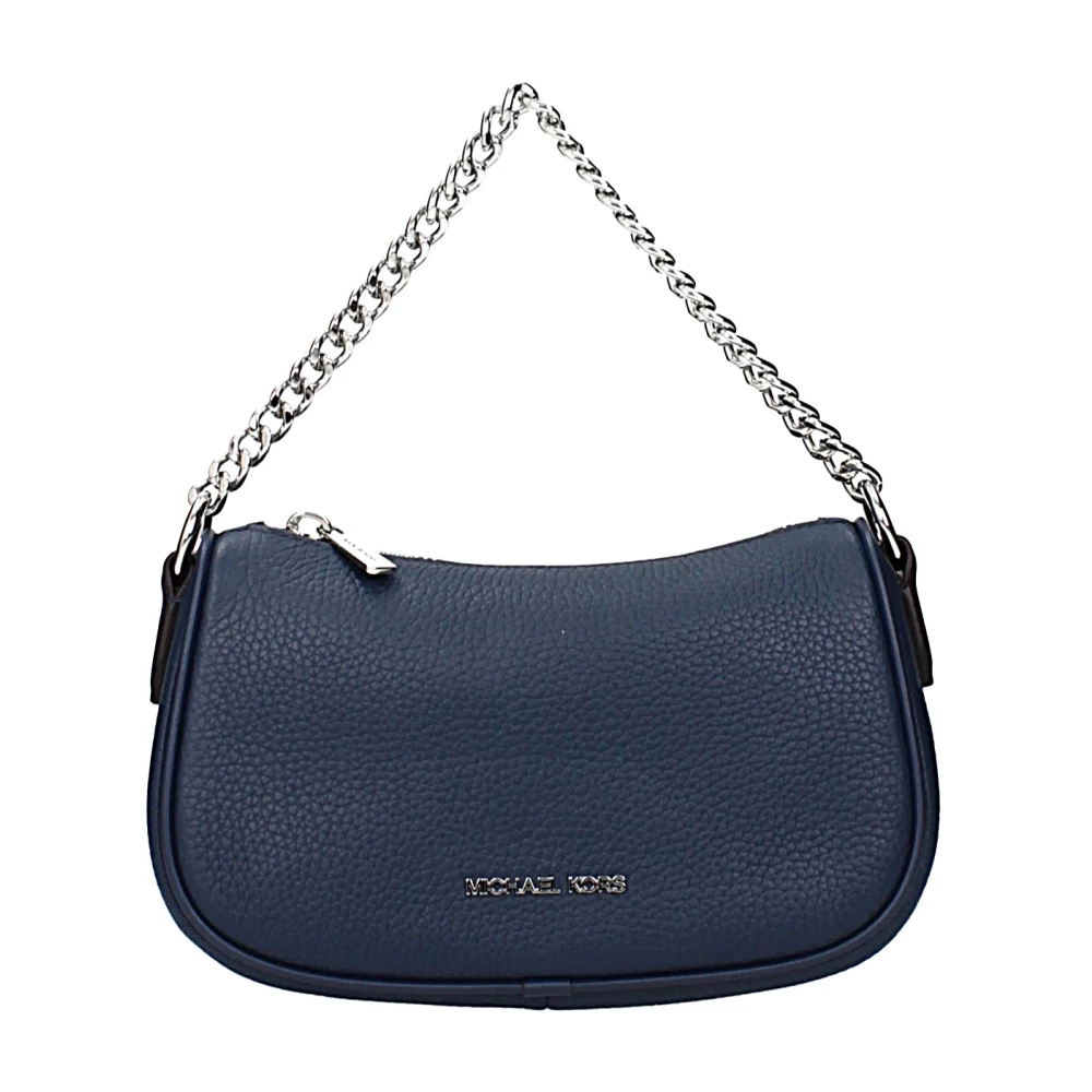 Michael Kors Women's Blue Shoulder Bags, One Size, Stylish Leather Bag For