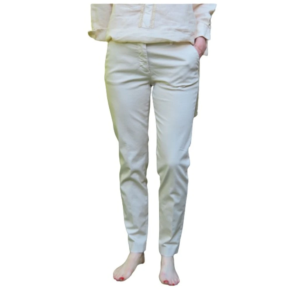 Mason's New York Micro Geprinte Broek Beige Dames