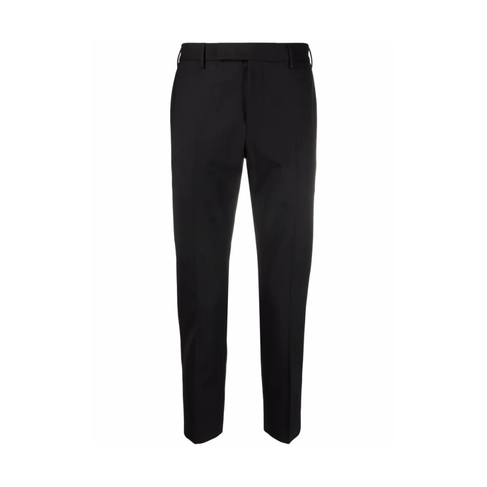 Pt01 Cropped Trousers Black Heren