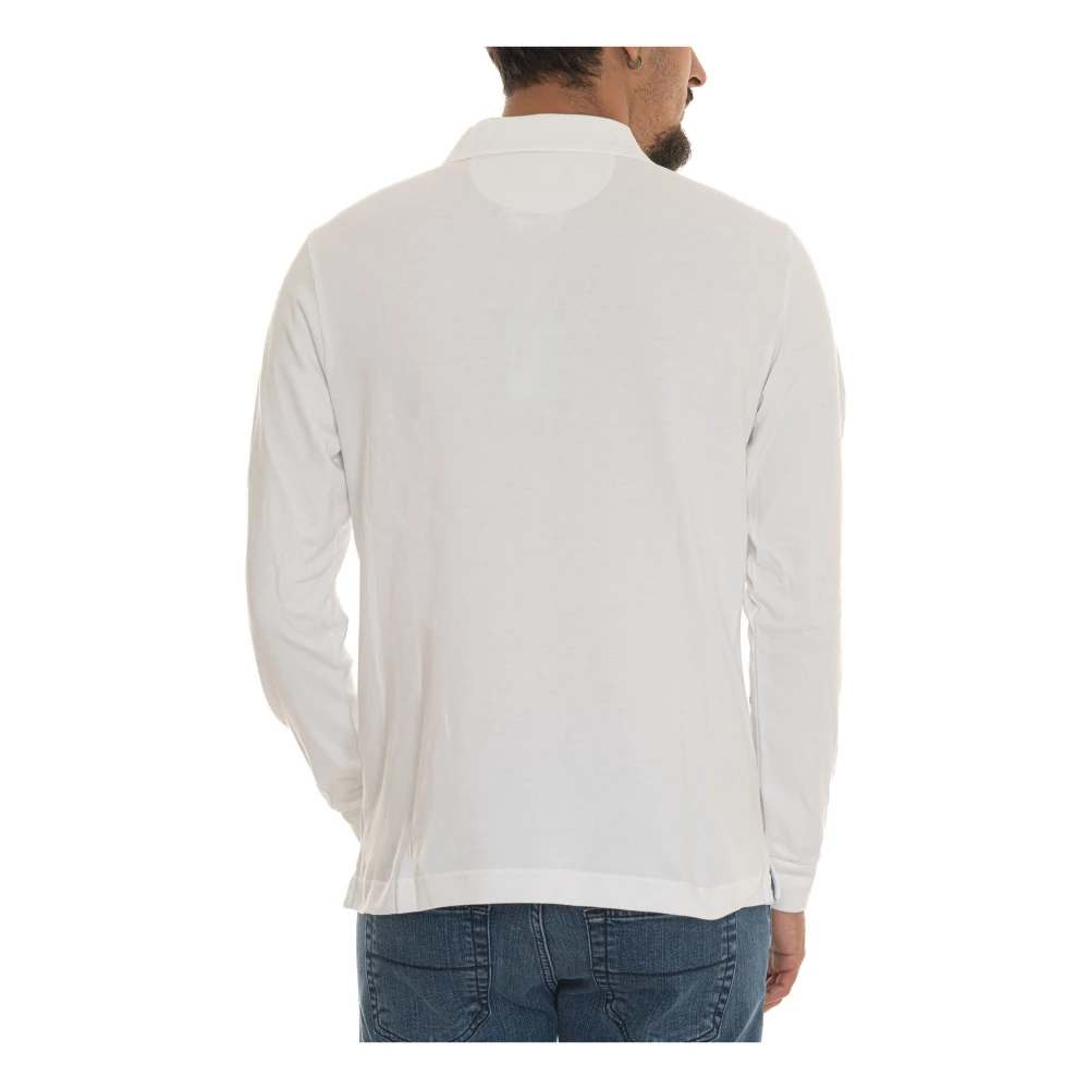 LA MARTINA Klassieke Polo Shirt White Heren
