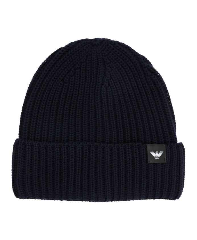 plain-logo-beanie-hat