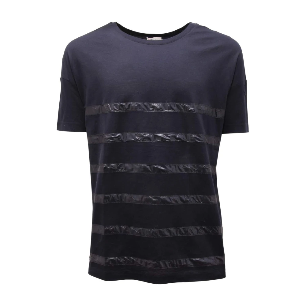Moncler - Tops > T-Shirts - Blue - Moncler - Modalova