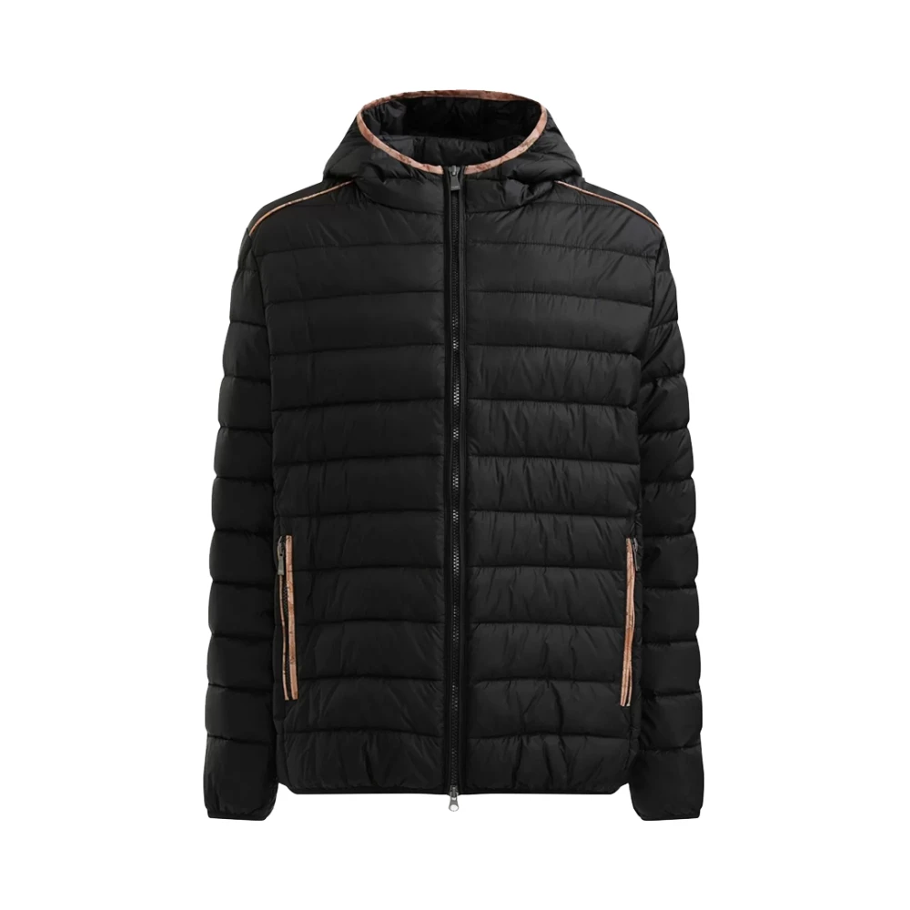 Alviero Martini 1a Classe Zwarte Elegante Waterdichte Jas Black Heren