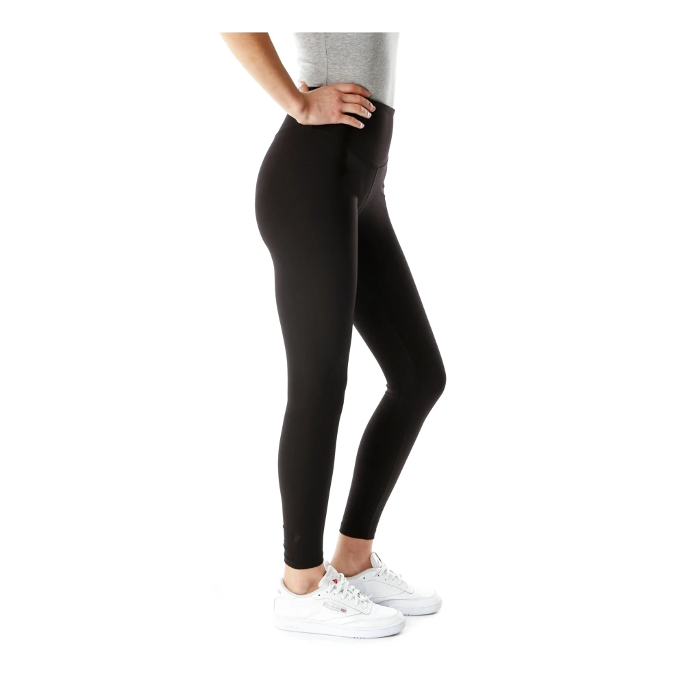 Anine Bing Quick Dry Leggings met Monogram Black Dames
