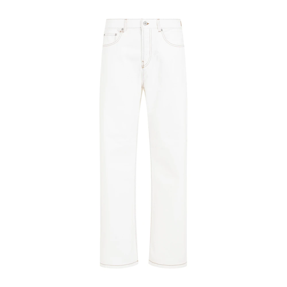 Jacquemus Straight Jeans White Heren