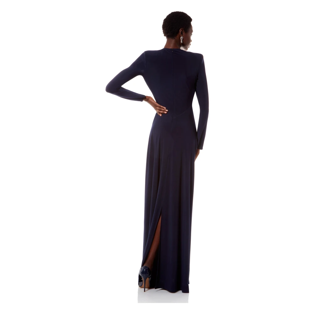 MVP wardrobe Farao Lange Jurk Blue Dames
