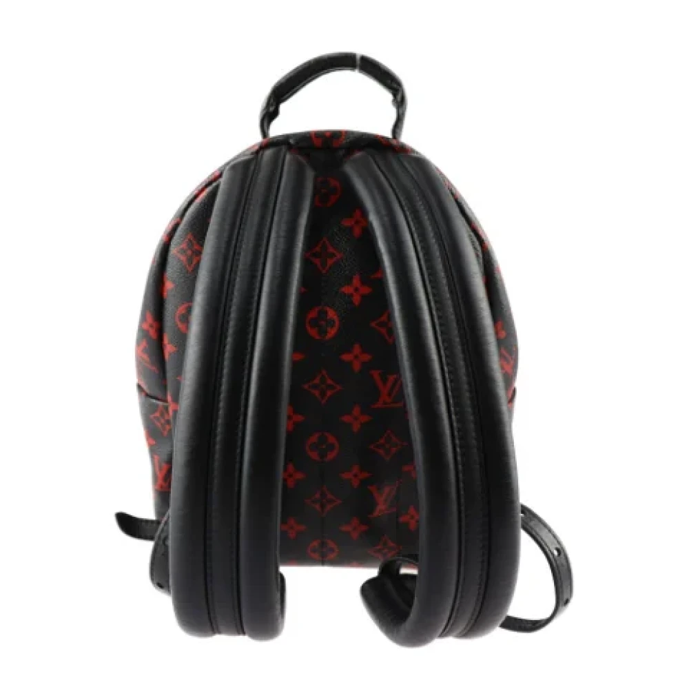 Louis Vuitton Vintage Pre-owned Canvas backpacks Black Dames