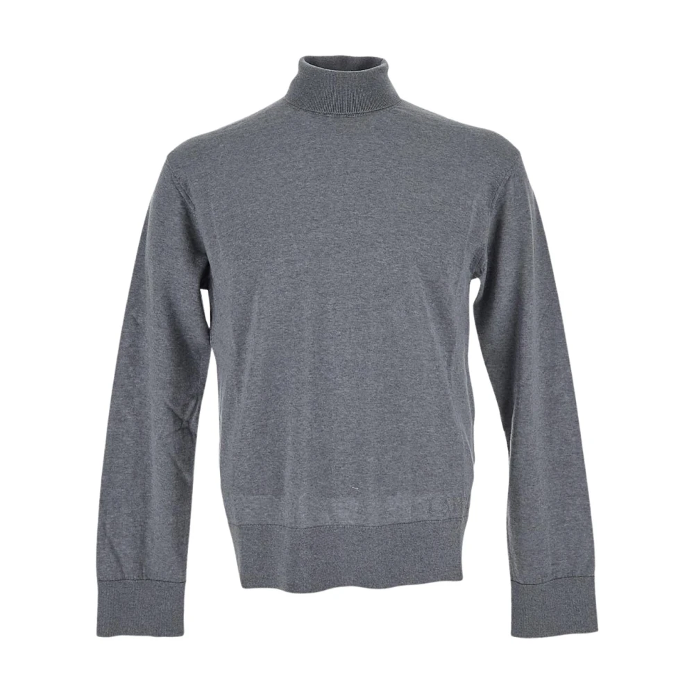 Laneus Wollen Turtleneck Gebreid Gray Heren