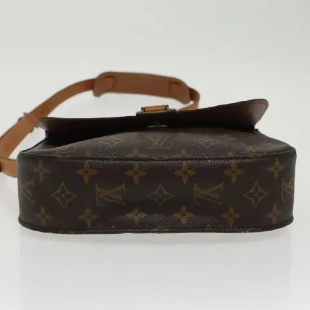 Louis Vuitton Vintage Pre-owned Canvas shoulder-bags Brown Dames