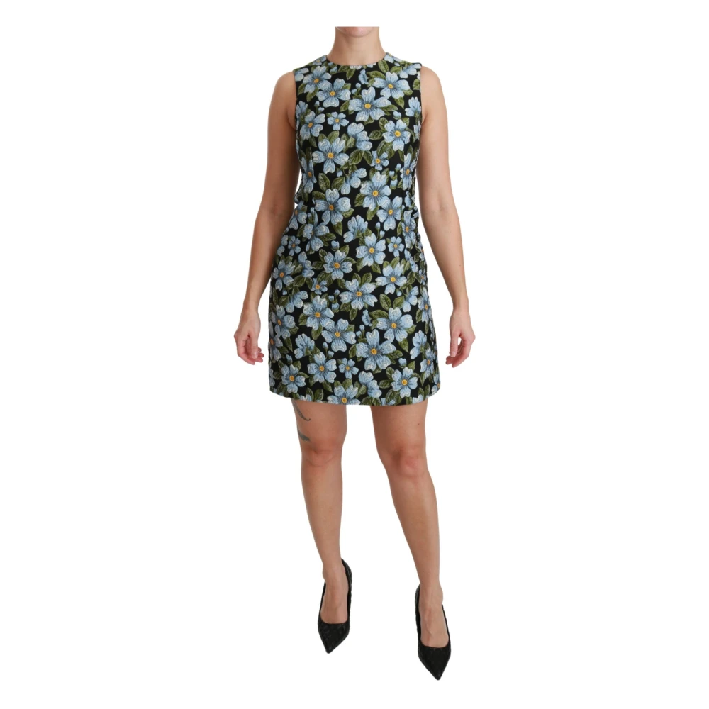Dolce & Gabbana Women's Gorgeous Floral Print Mini Dress