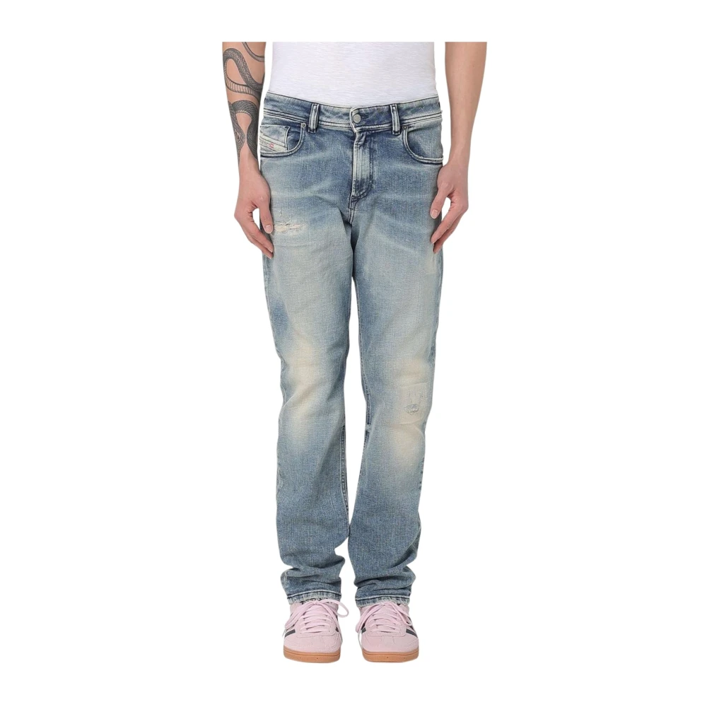 Diesel Men's Blue Straight Jeans,, Regular Straight Jeans W32